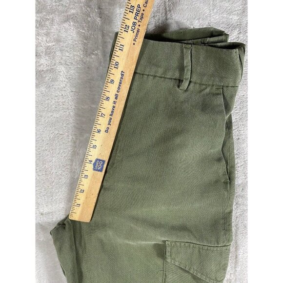Zara Women’s High-Waisted Cargo Joggers - Size M - Olive Green - Picture 3 of 12